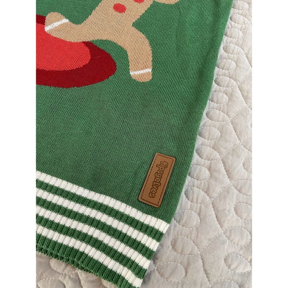 Tipsy Elves Gingerbread Cookies Ugly Christmas Sweater Unisex Large - Picture 3 of 8